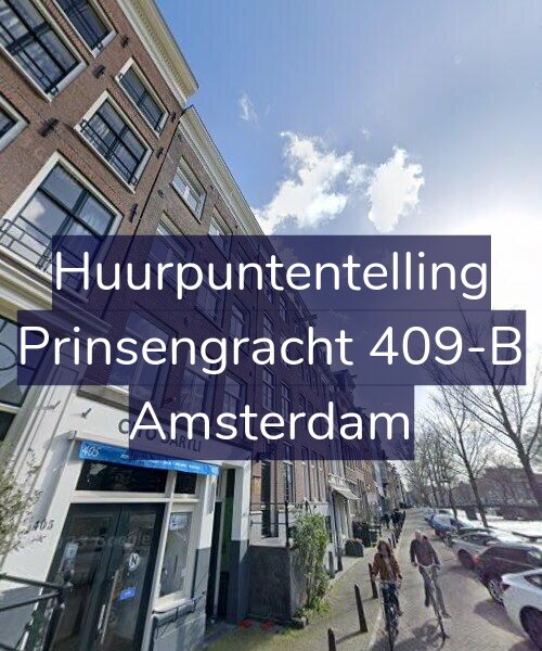Foto gevel Huurpuntentelling voor Prinsengracht 409-B, Amsterdam