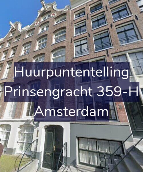 Foto gevel Huurpuntentelling voor Prinsengracht 359-H, Amsterdam