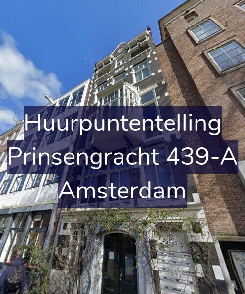 Foto gevel Huurpuntentelling voor Prinsengracht 439-A, Amsterdam
