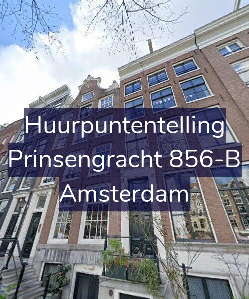 Foto gevel Huurpuntentelling voor Prinsengracht 856-B, Amsterdam