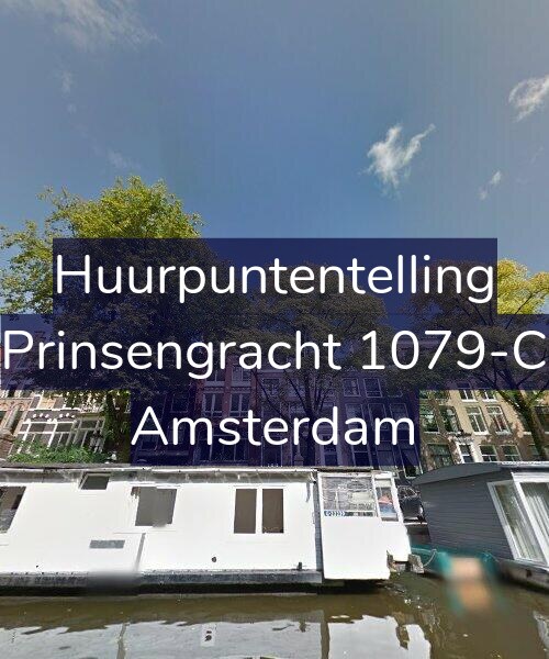 Foto gevel Huurpuntentelling voor Prinsengracht 1079-C, Amsterdam