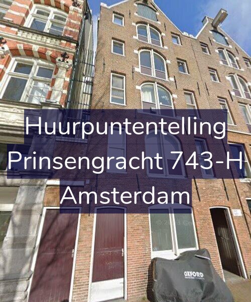 Foto gevel Huurpuntentelling voor Prinsengracht 743-H, Amsterdam