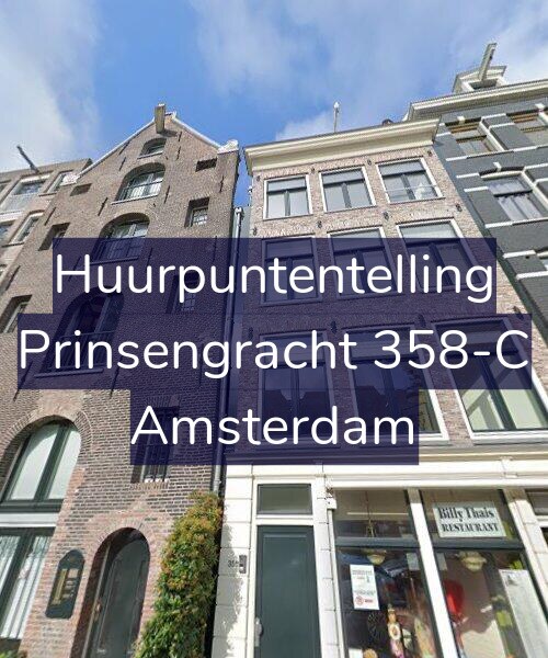 Foto gevel Huurpuntentelling voor Prinsengracht 358-C, Amsterdam