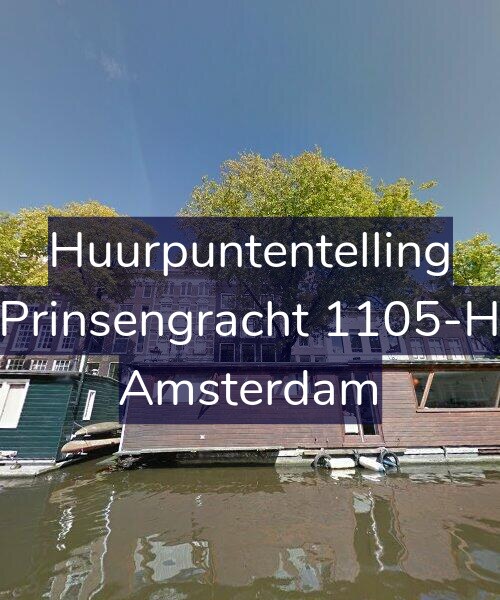 Foto gevel Huurpuntentelling voor Prinsengracht 1105-H, Amsterdam