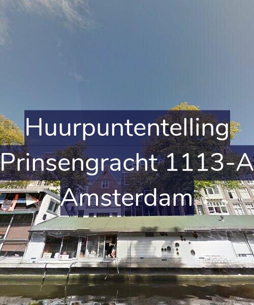Foto gevel Huurpuntentelling voor Prinsengracht 1113-A, Amsterdam