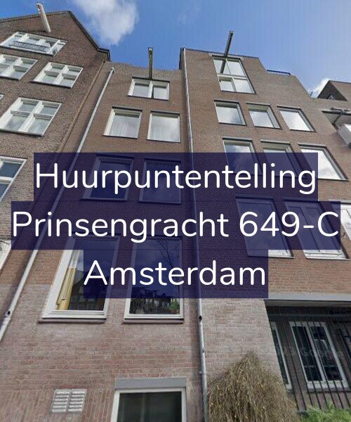 Foto gevel Huurpuntentelling voor Prinsengracht 649-C, Amsterdam