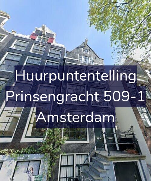Foto gevel Huurpuntentelling voor Prinsengracht 509-1, Amsterdam