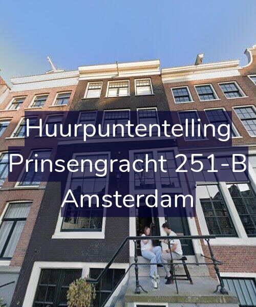 Foto gevel Huurpuntentelling voor Prinsengracht 251-B, Amsterdam
