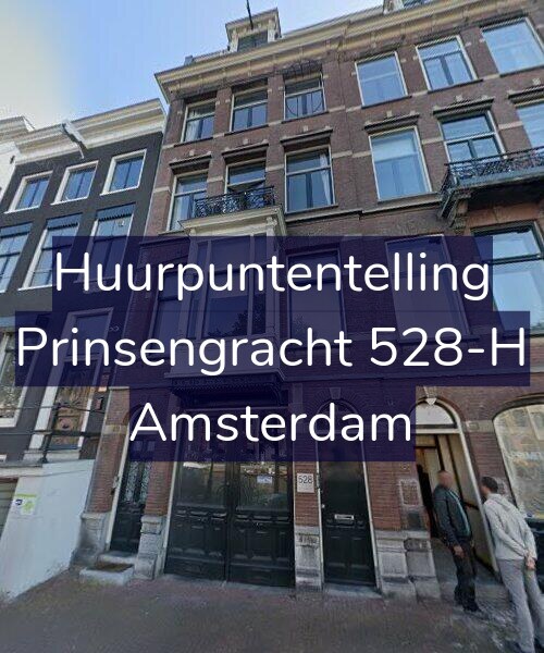 Foto gevel Huurpuntentelling voor Prinsengracht 528-H, Amsterdam