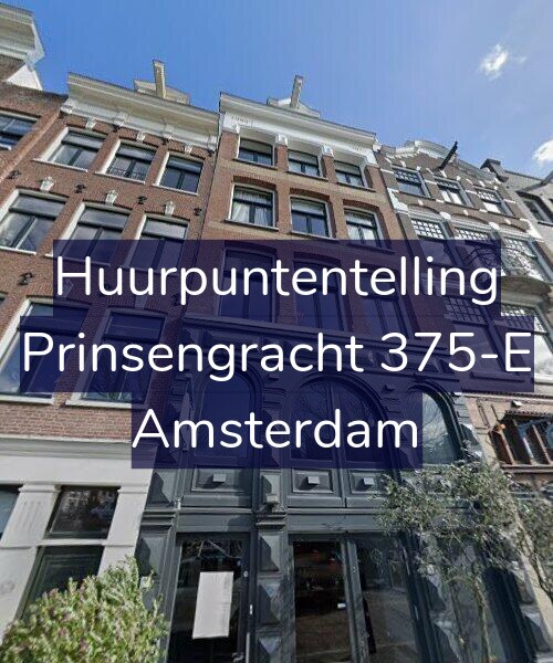 Foto gevel Huurpuntentelling voor Prinsengracht 375-E, Amsterdam