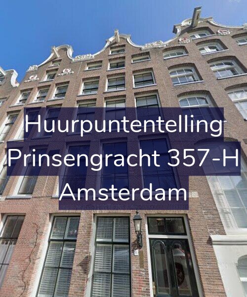 Foto gevel Huurpuntentelling voor Prinsengracht 357-H, Amsterdam