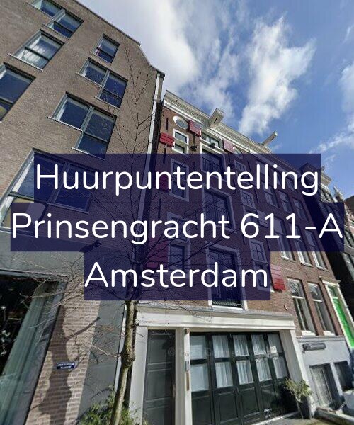 Foto gevel Huurpuntentelling voor Prinsengracht 611-A, Amsterdam