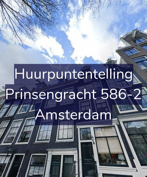 Foto gevel Huurpuntentelling voor Prinsengracht 586-2, Amsterdam