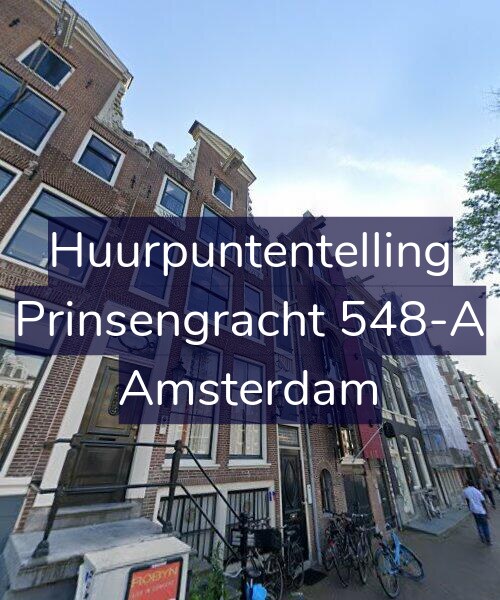 Foto gevel Huurpuntentelling voor Prinsengracht 548-A, Amsterdam