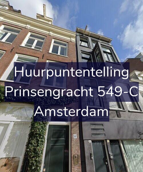Foto gevel Huurpuntentelling voor Prinsengracht 549-C, Amsterdam