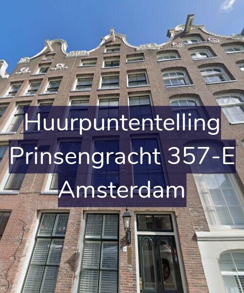 Foto gevel Huurpuntentelling voor Prinsengracht 357-E, Amsterdam