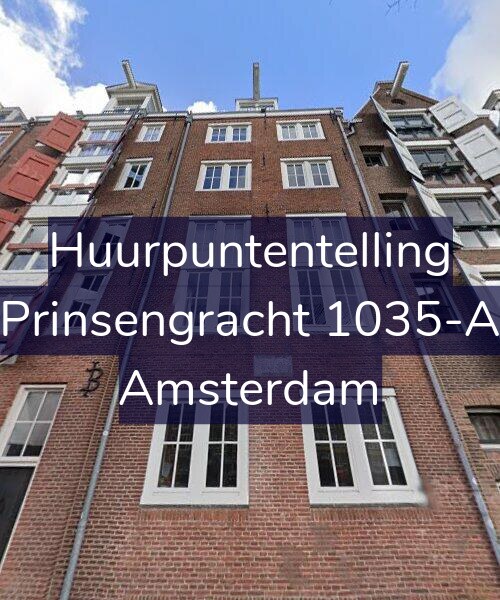 Foto gevel Huurpuntentelling voor Prinsengracht 1035-A, Amsterdam