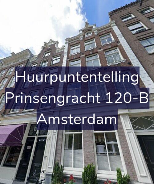 Foto gevel Huurpuntentelling voor Prinsengracht 120-B, Amsterdam