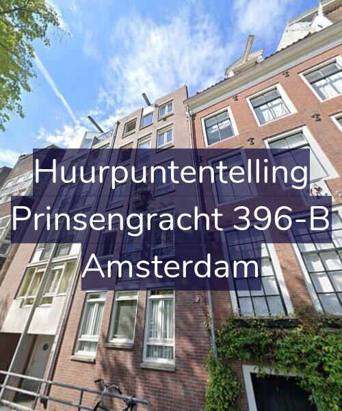 Foto gevel Huurpuntentelling voor Prinsengracht 396-B, Amsterdam
