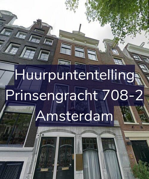 Foto gevel Huurpuntentelling voor Prinsengracht 708-2, Amsterdam