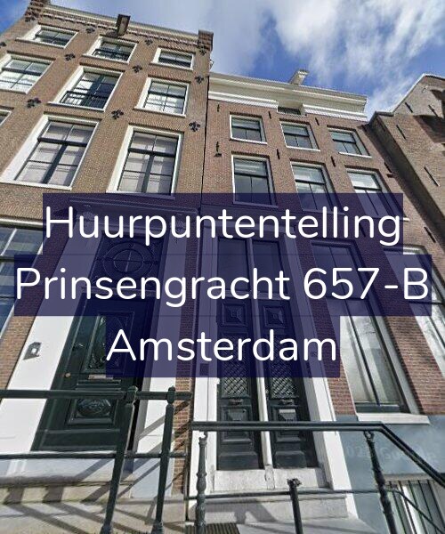 Foto gevel Huurpuntentelling voor Prinsengracht 657-B, Amsterdam