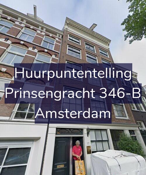 Foto gevel Huurpuntentelling voor Prinsengracht 346-B, Amsterdam