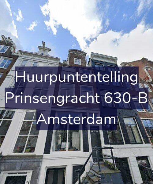 Foto gevel Huurpuntentelling voor Prinsengracht 630-B, Amsterdam