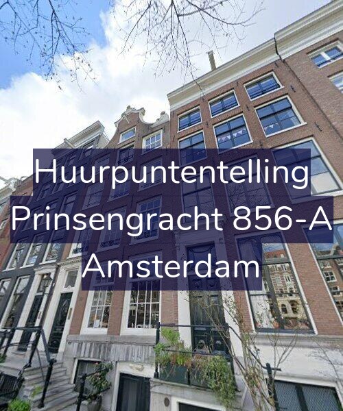 Foto gevel Huurpuntentelling voor Prinsengracht 856-A, Amsterdam