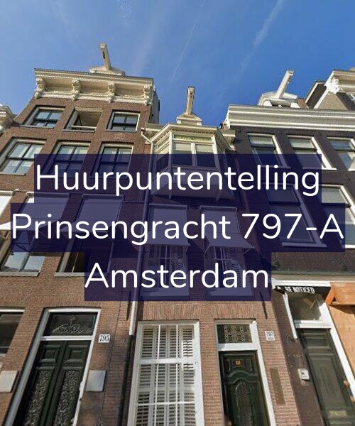 Foto gevel Huurpuntentelling voor Prinsengracht 797-A, Amsterdam