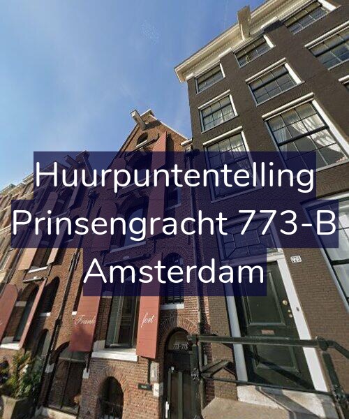 Foto gevel Huurpuntentelling voor Prinsengracht 773-B, Amsterdam