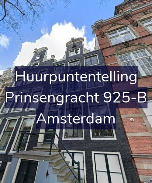 Foto gevel Huurpuntentelling voor Prinsengracht 925-B, Amsterdam
