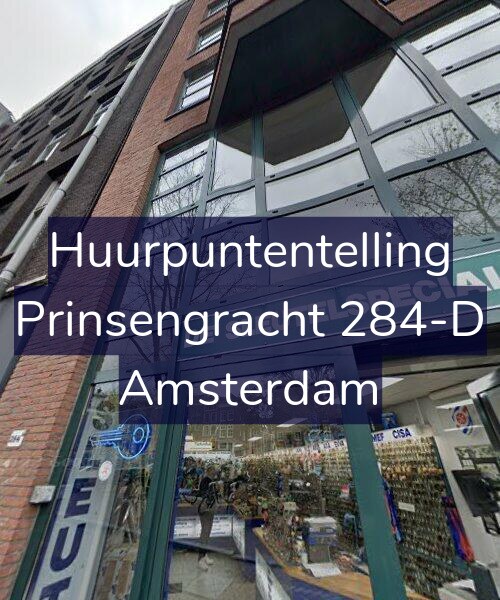 Foto gevel Huurpuntentelling voor Prinsengracht 284-D, Amsterdam