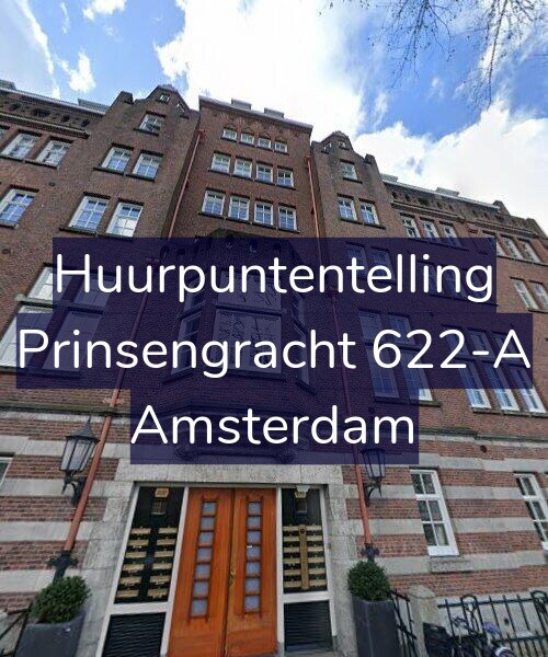 Foto gevel Huurpuntentelling voor Prinsengracht 622-A, Amsterdam