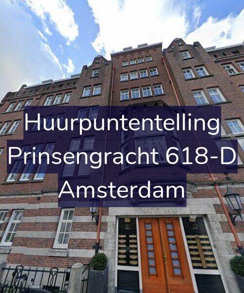 Foto gevel Huurpuntentelling voor Prinsengracht 618-D, Amsterdam