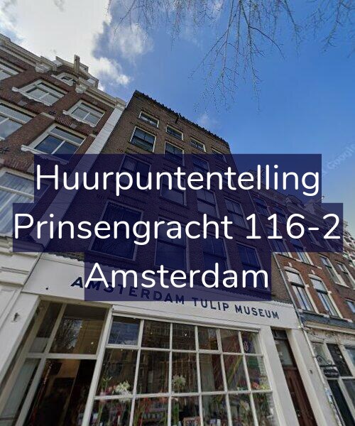 Foto gevel Huurpuntentelling voor Prinsengracht 116-2, Amsterdam