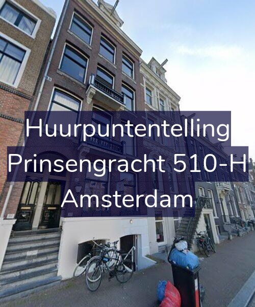 Foto gevel Huurpuntentelling voor Prinsengracht 510-H, Amsterdam
