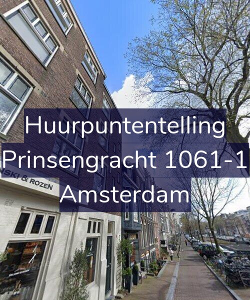 Foto gevel Huurpuntentelling voor Prinsengracht 1061-1, Amsterdam