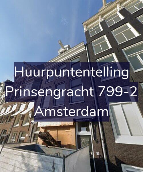 Foto gevel Huurpuntentelling voor Prinsengracht 799-2, Amsterdam