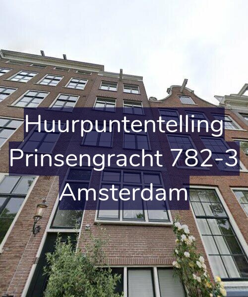 Foto gevel Huurpuntentelling voor Prinsengracht 782-3, Amsterdam