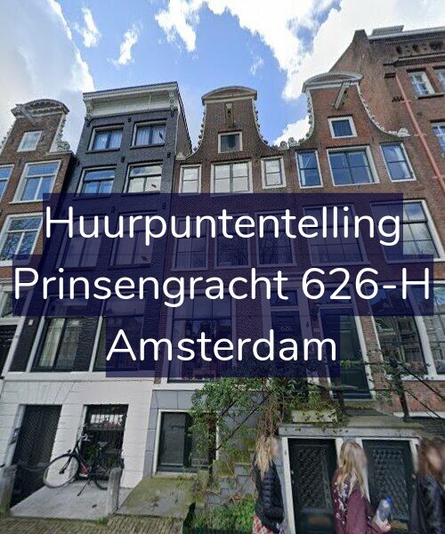Foto gevel Huurpuntentelling voor Prinsengracht 626-H, Amsterdam