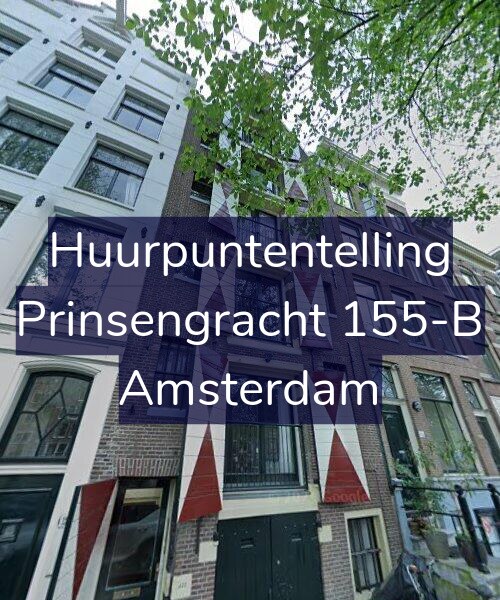 Foto gevel Huurpuntentelling voor Prinsengracht 155-B, Amsterdam