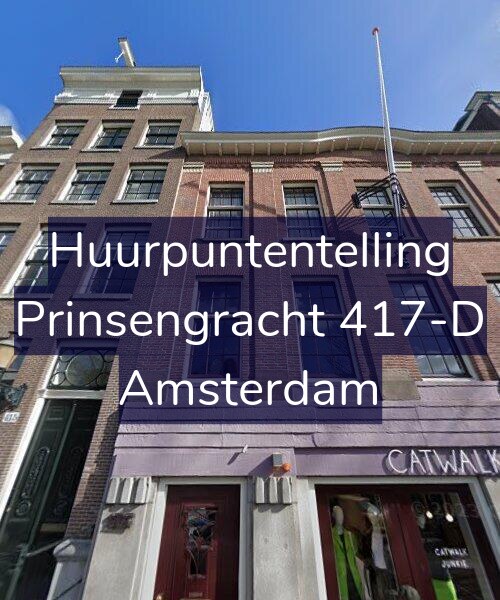 Foto gevel Huurpuntentelling voor Prinsengracht 417-D, Amsterdam
