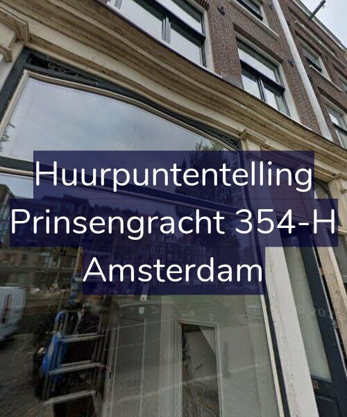 Foto gevel Huurpuntentelling voor Prinsengracht 354-H, Amsterdam