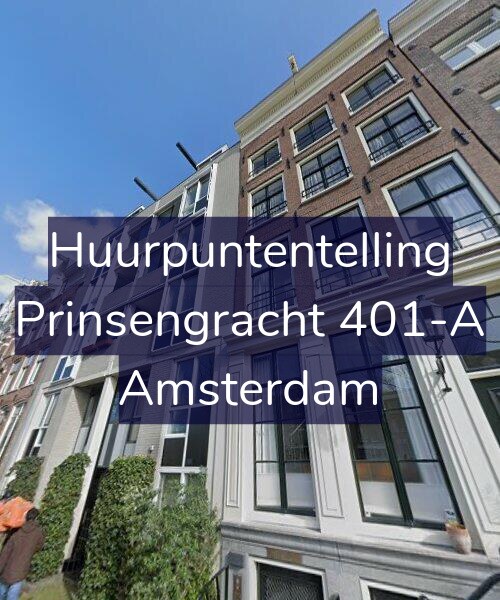 Foto gevel Huurpuntentelling voor Prinsengracht 401-A, Amsterdam