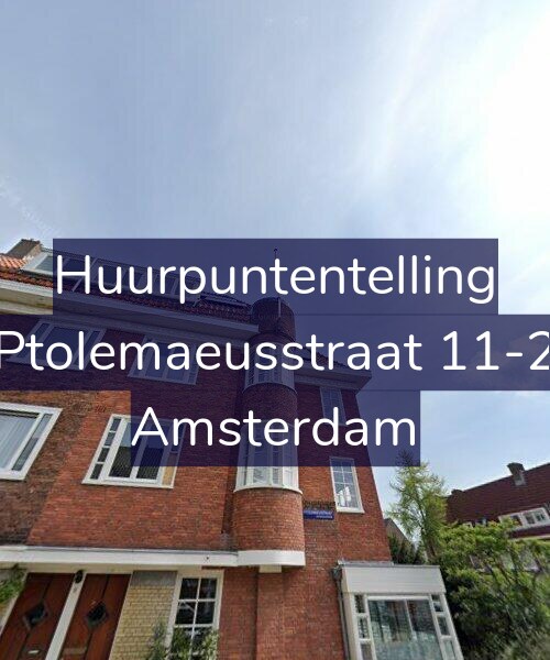 Foto gevel Huurpuntentelling voor Ptolemaeusstraat 11-2, Amsterdam