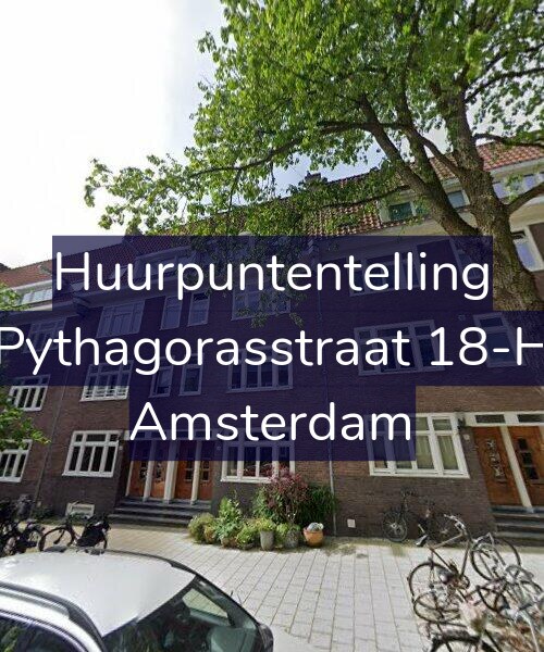 Foto gevel Huurpuntentelling voor Pythagorasstraat 18-H, Amsterdam