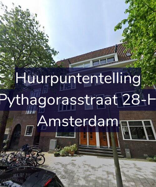 Foto gevel Huurpuntentelling voor Pythagorasstraat 28-H, Amsterdam