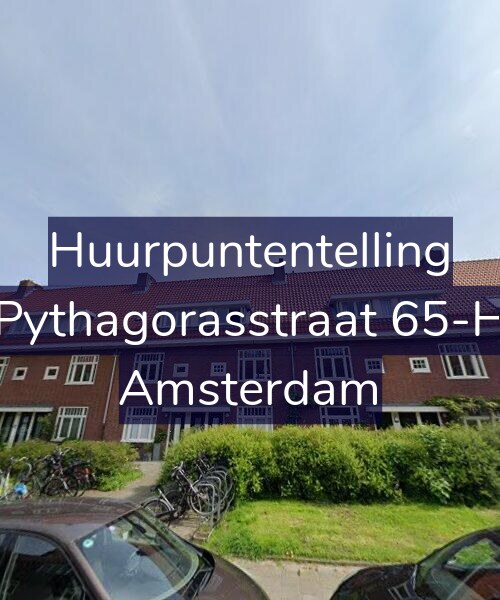 Foto gevel Huurpuntentelling voor Pythagorasstraat 65-H, Amsterdam