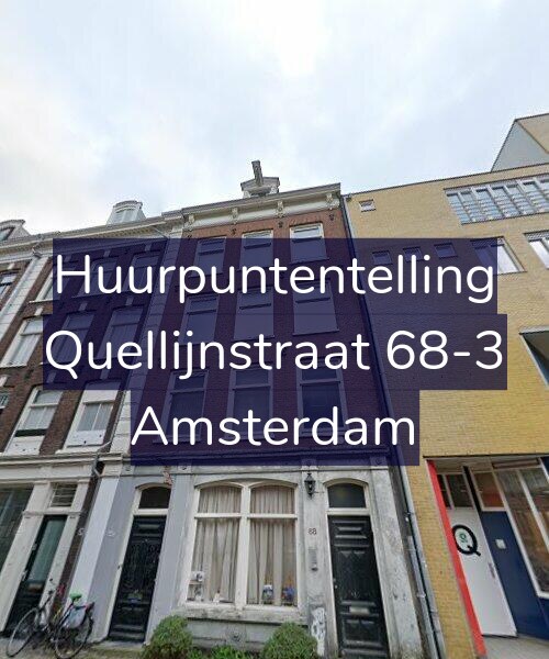Foto gevel Huurpuntentelling voor Quellijnstraat 68-3, Amsterdam