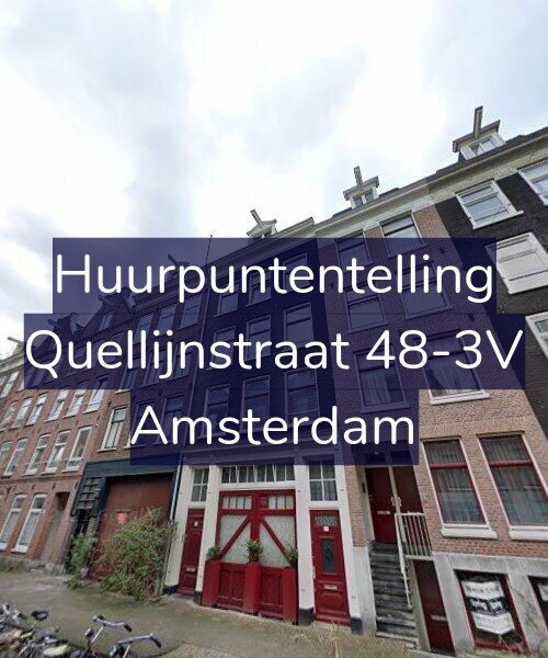 Foto gevel Huurpuntentelling voor Quellijnstraat 48-3V, Amsterdam